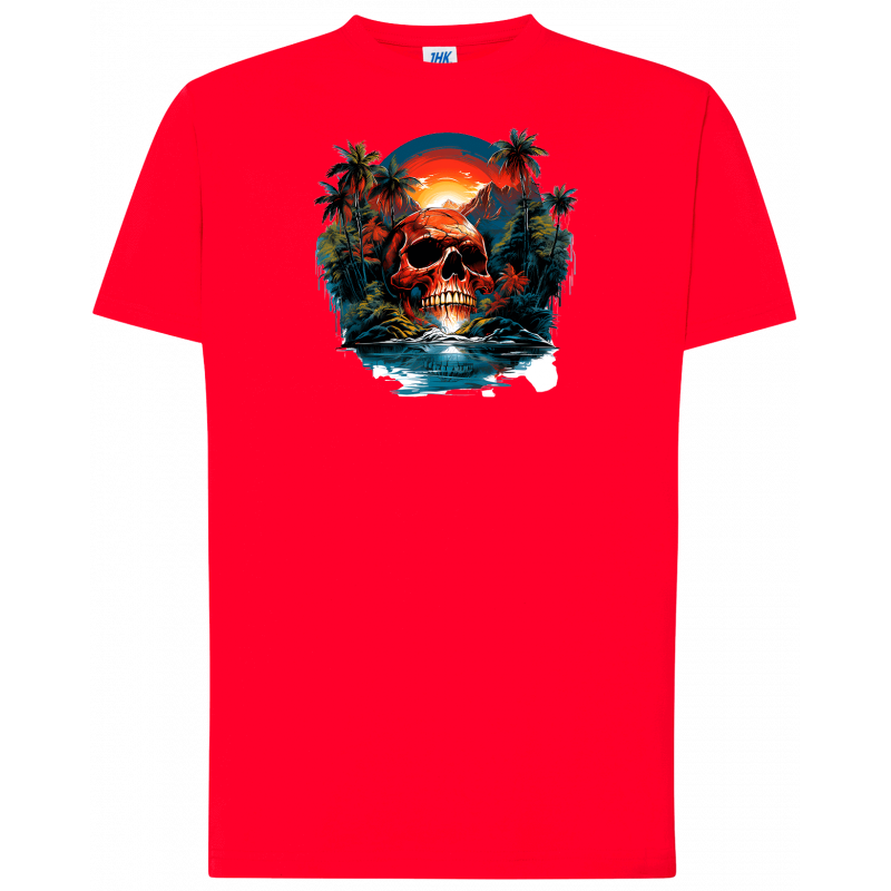 T-shirt premium - Île Maudite & Crâne Damné V2