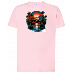 T-shirt premium - Île Maudite & Crâne Damné V2