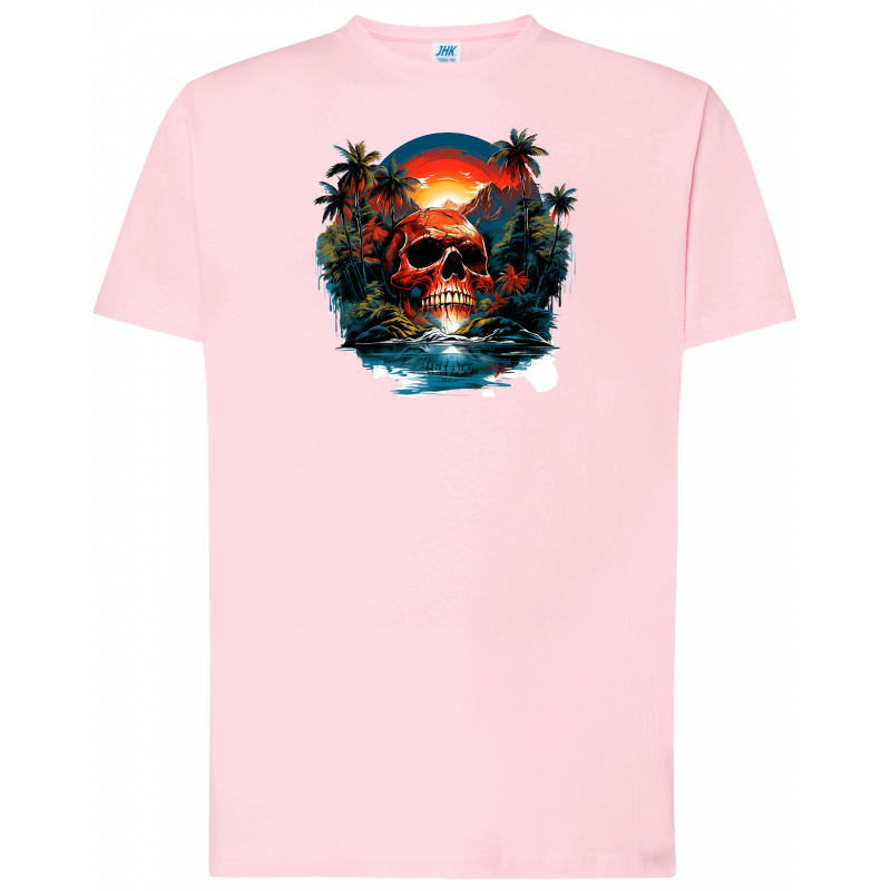 T-shirt premium - Île Maudite & Crâne Damné V2