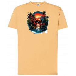 T-shirt premium - Île Maudite & Crâne Damné V2