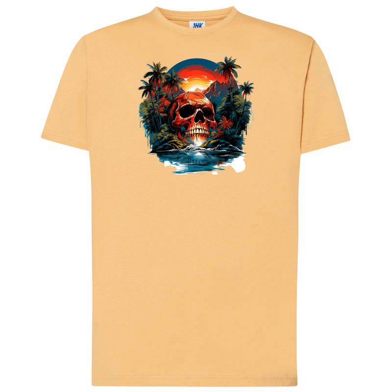 T-shirt premium - Île Maudite & Crâne Damné V2