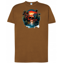 T-shirt premium - Île Maudite & Crâne Damné V2