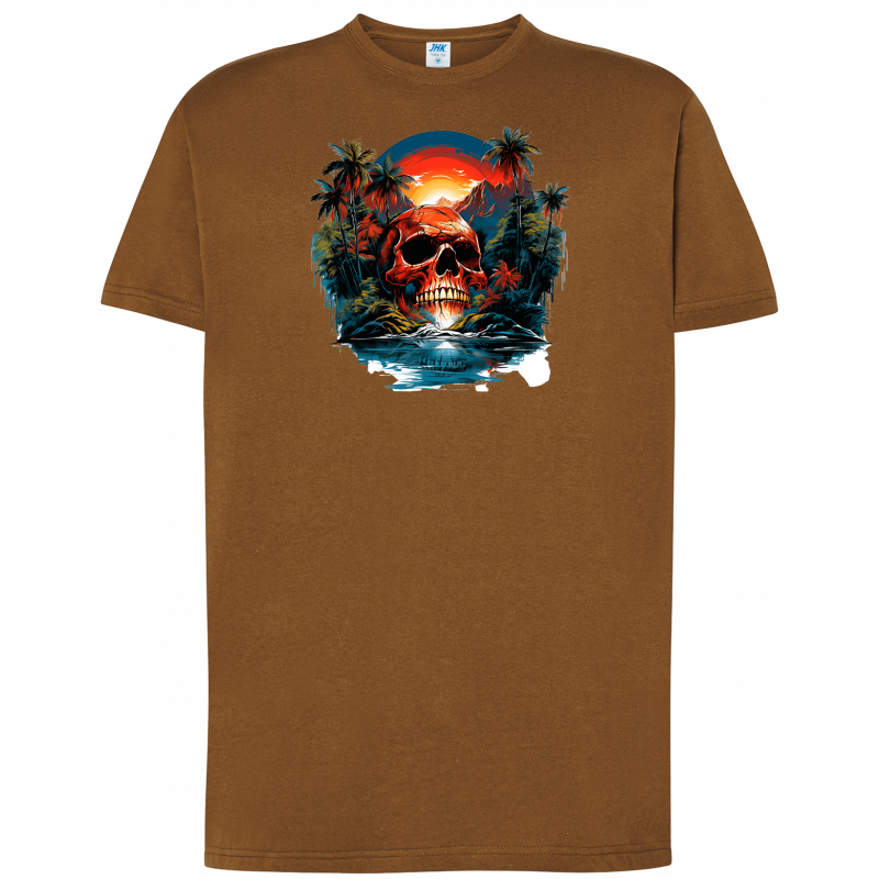 T-shirt premium - Île Maudite & Crâne Damné V2