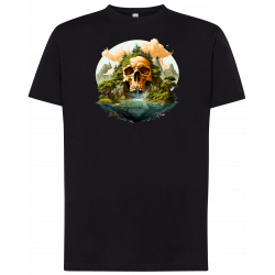 T-shirt premium - Île Maudite & Crâne Damné V3