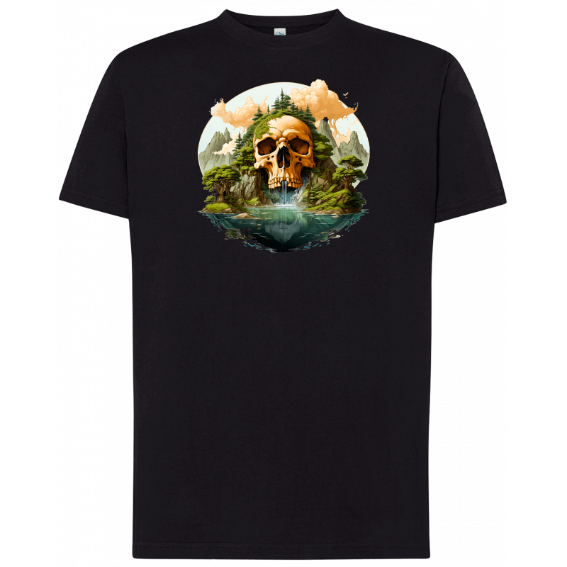 T-shirt premium - Île Maudite & Crâne Damné V3