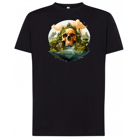 T-shirt premium - Île Maudite & Crâne Damné V3