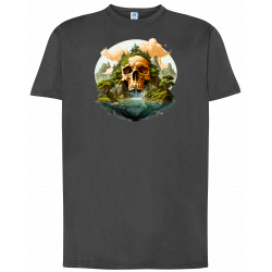 T-shirt premium - Île Maudite & Crâne Damné V3