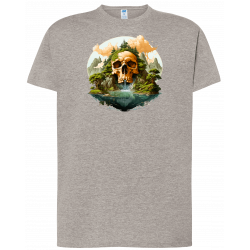 T-shirt premium - Île Maudite & Crâne Damné V3