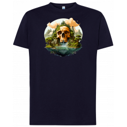 T-shirt premium - Île Maudite & Crâne Damné V3