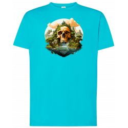 T-shirt premium - Île Maudite & Crâne Damné V3