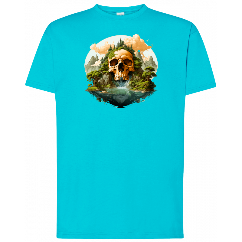 T-shirt premium - Île Maudite & Crâne Damné V3