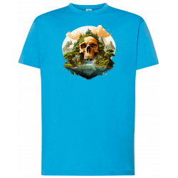 T-shirt premium - Île Maudite & Crâne Damné V3