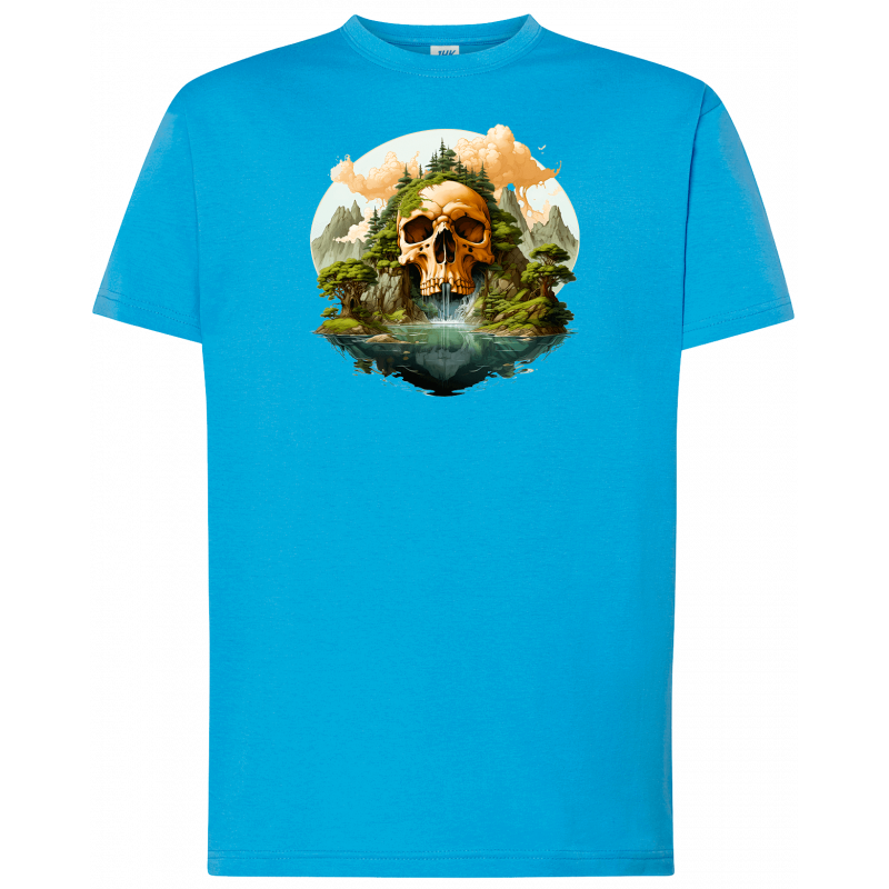 T-shirt premium - Île Maudite & Crâne Damné V3