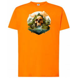 T-shirt premium - Île Maudite & Crâne Damné V3