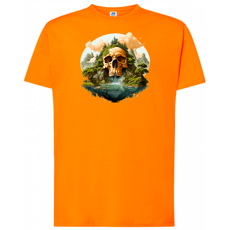 T-shirt premium - Île Maudite & Crâne Damné V3