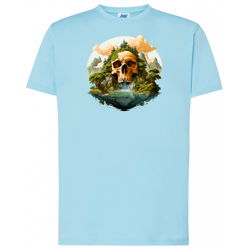 T-shirt premium - Île Maudite & Crâne Damné V3