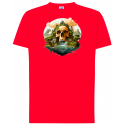 T-shirt premium - Île Maudite & Crâne Damné V3