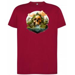 T-shirt premium - Île Maudite & Crâne Damné V3