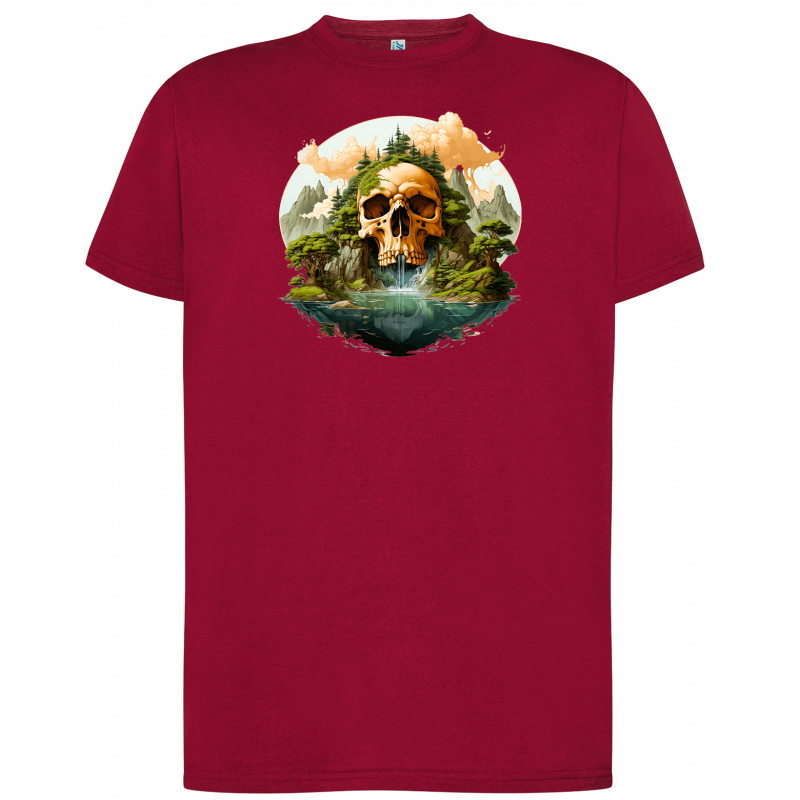 T-shirt premium - Île Maudite & Crâne Damné V3