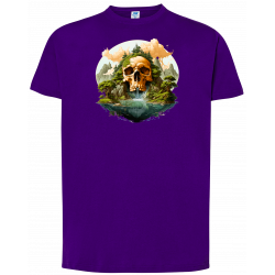 T-shirt premium - Île Maudite & Crâne Damné V3