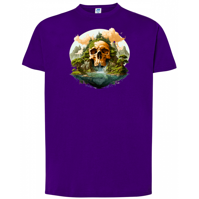 T-shirt premium - Île Maudite & Crâne Damné V3