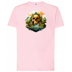 T-shirt premium - Île Maudite & Crâne Damné V3