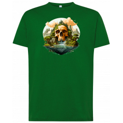 T-shirt premium - Île Maudite & Crâne Damné V3