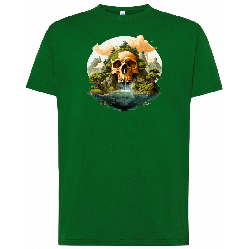 T-shirt premium - Île Maudite & Crâne Damné V3