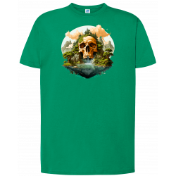 T-shirt premium - Île Maudite & Crâne Damné V3