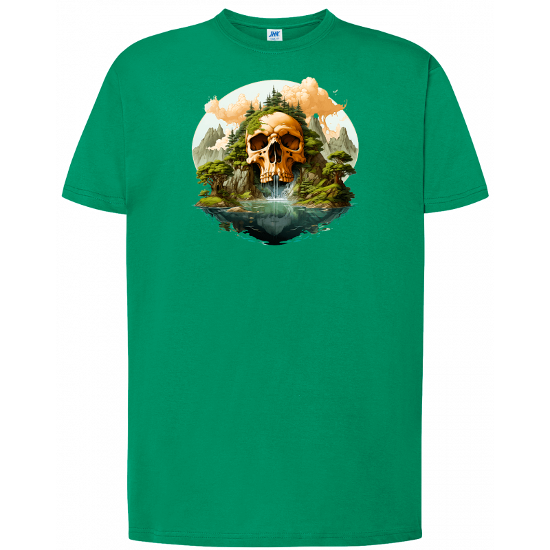 T-shirt premium - Île Maudite & Crâne Damné V3