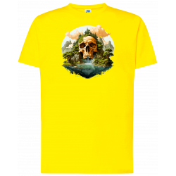 T-shirt premium - Île Maudite & Crâne Damné V3