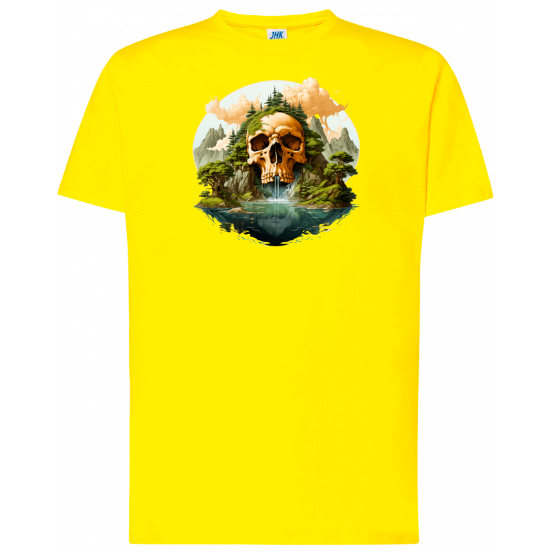 T-shirt premium - Île Maudite & Crâne Damné V3