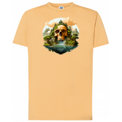 T-shirt premium - Île Maudite & Crâne Damné V3