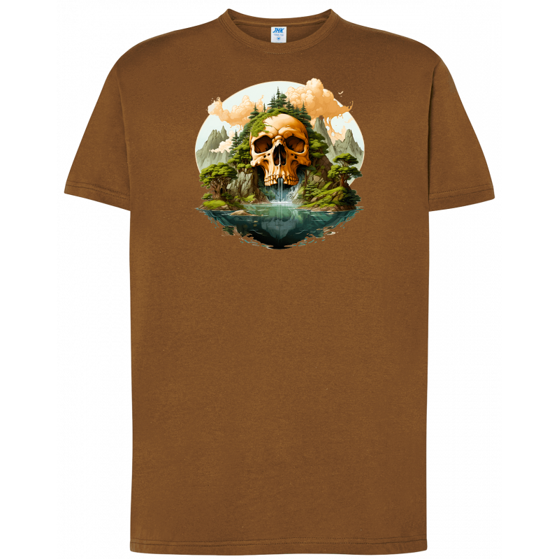 T-shirt premium - Île Maudite & Crâne Damné V3