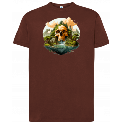 T-shirt premium - Île Maudite & Crâne Damné V3