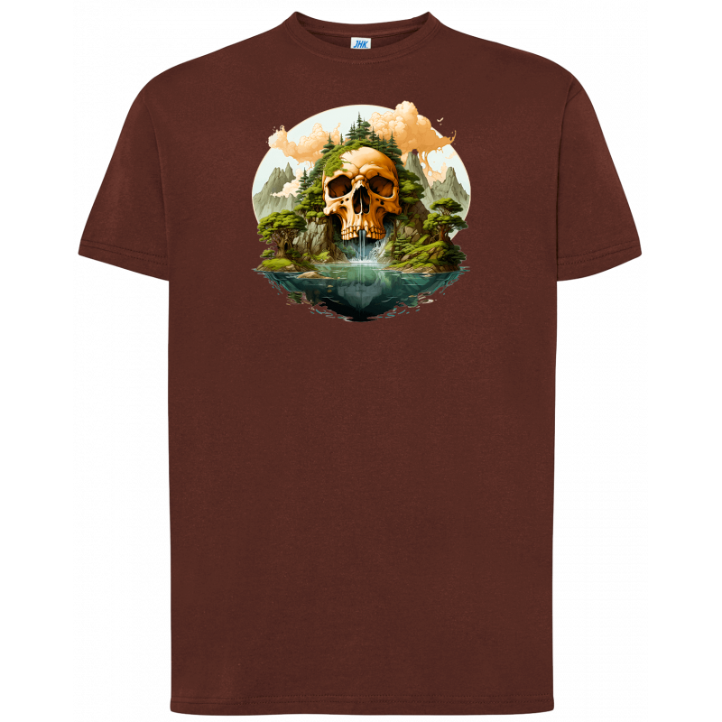 T-shirt premium - Île Maudite & Crâne Damné V3