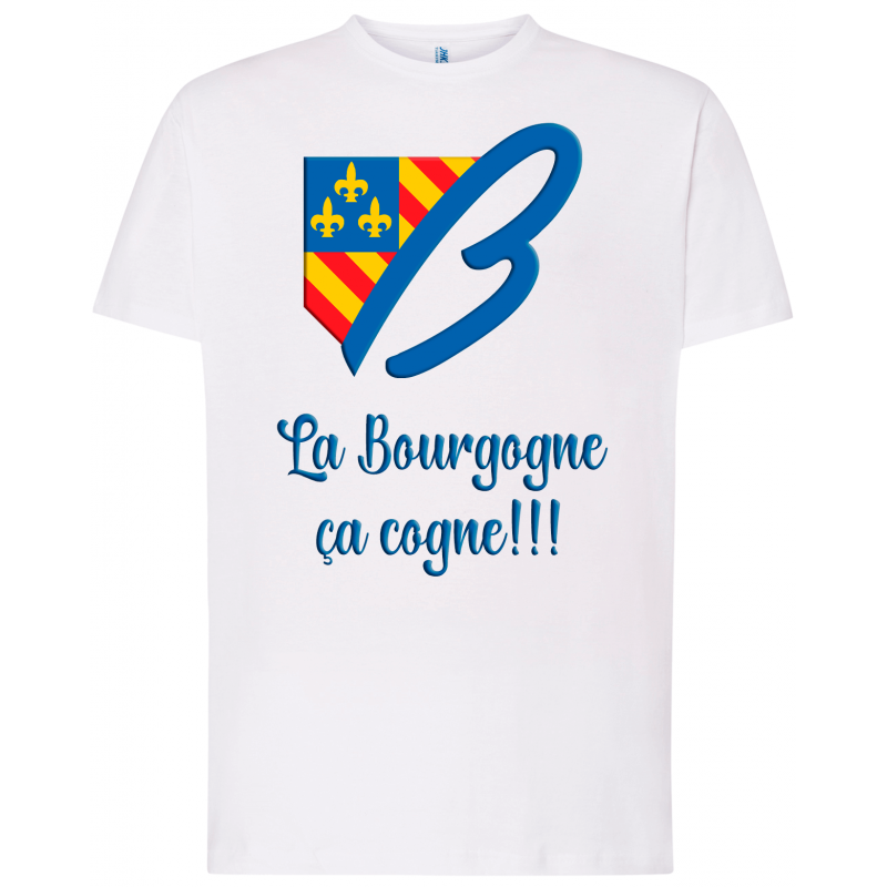 T-shirt premium - La Bourgogne, ça cogne!!!