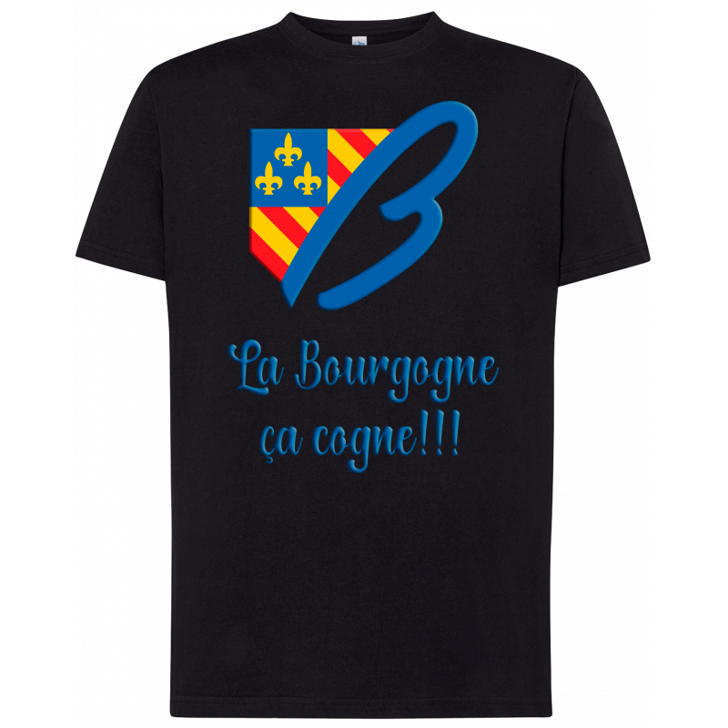 T-shirt premium - La Bourgogne, ça cogne!!!