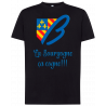 T-shirt premium - La Bourgogne, ça cogne!!!