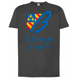 T-shirt premium - La Bourgogne, ça cogne!!!