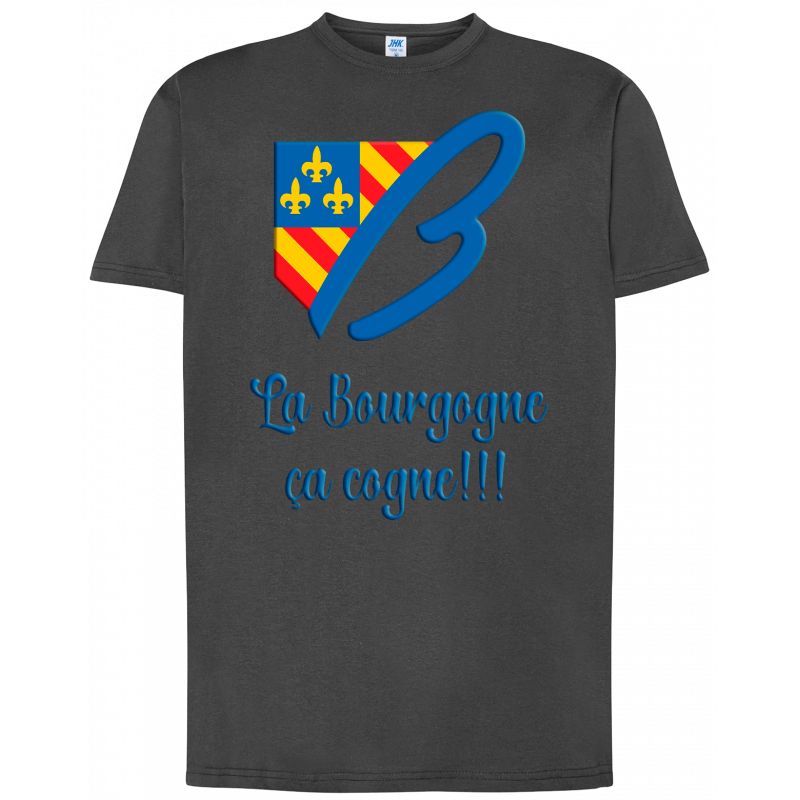 T-shirt premium - La Bourgogne, ça cogne!!!