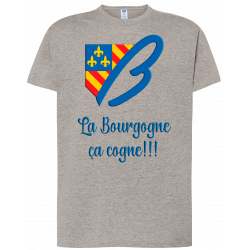 T-shirt premium - La Bourgogne, ça cogne!!!