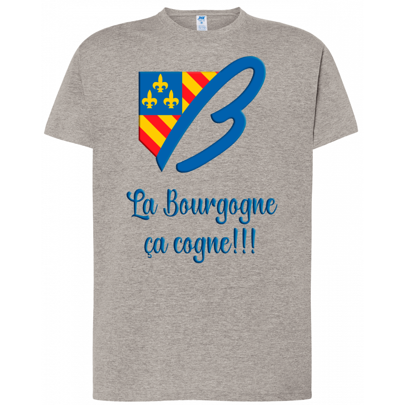 T-shirt premium - La Bourgogne, ça cogne!!!