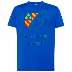 T-shirt premium - La Bourgogne, ça cogne!!!