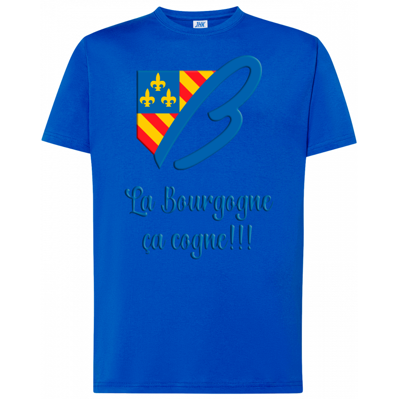 T-shirt premium - La Bourgogne, ça cogne!!!