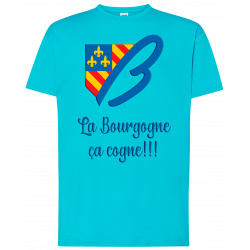 T-shirt premium - La Bourgogne, ça cogne!!!