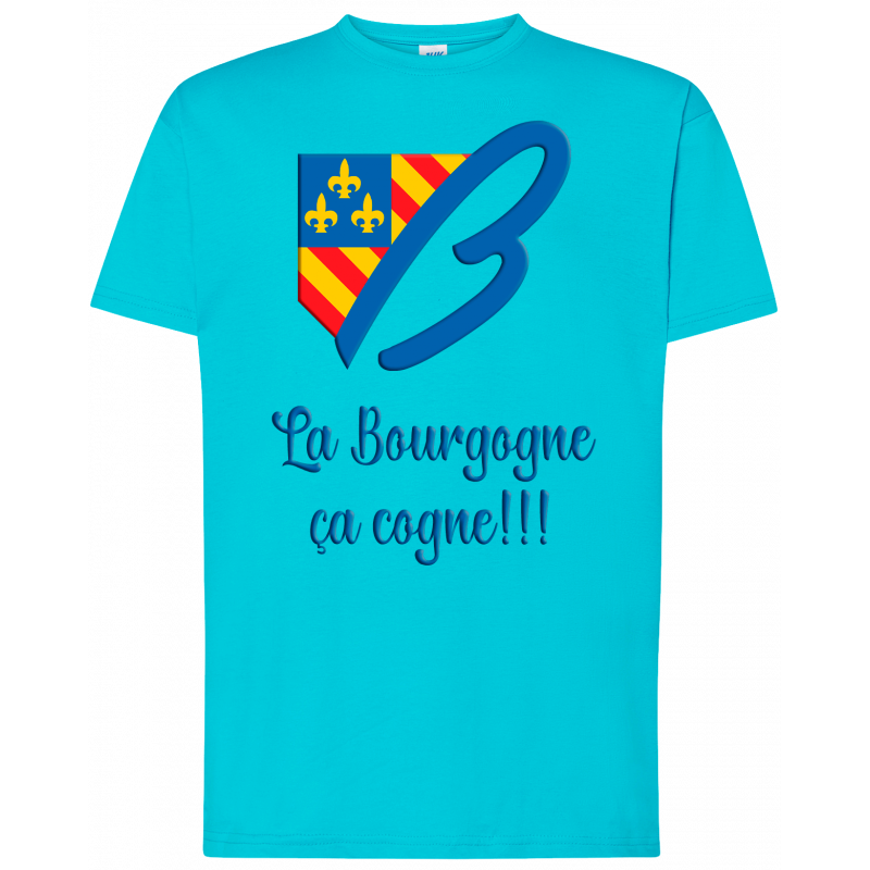 T-shirt premium - La Bourgogne, ça cogne!!!