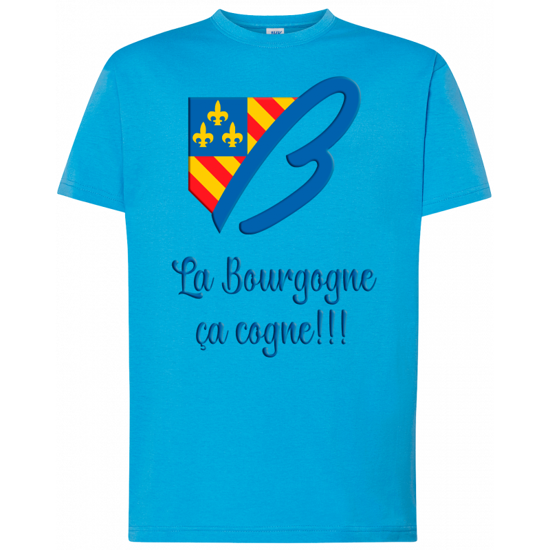 T-shirt premium - La Bourgogne, ça cogne!!!