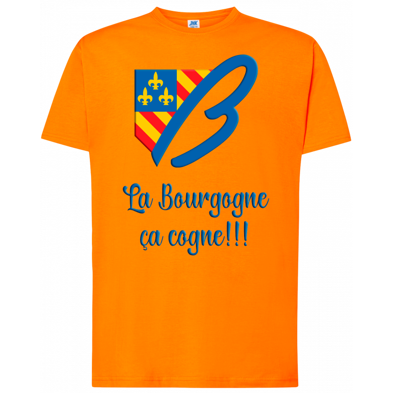 T-shirt premium - La Bourgogne, ça cogne!!!