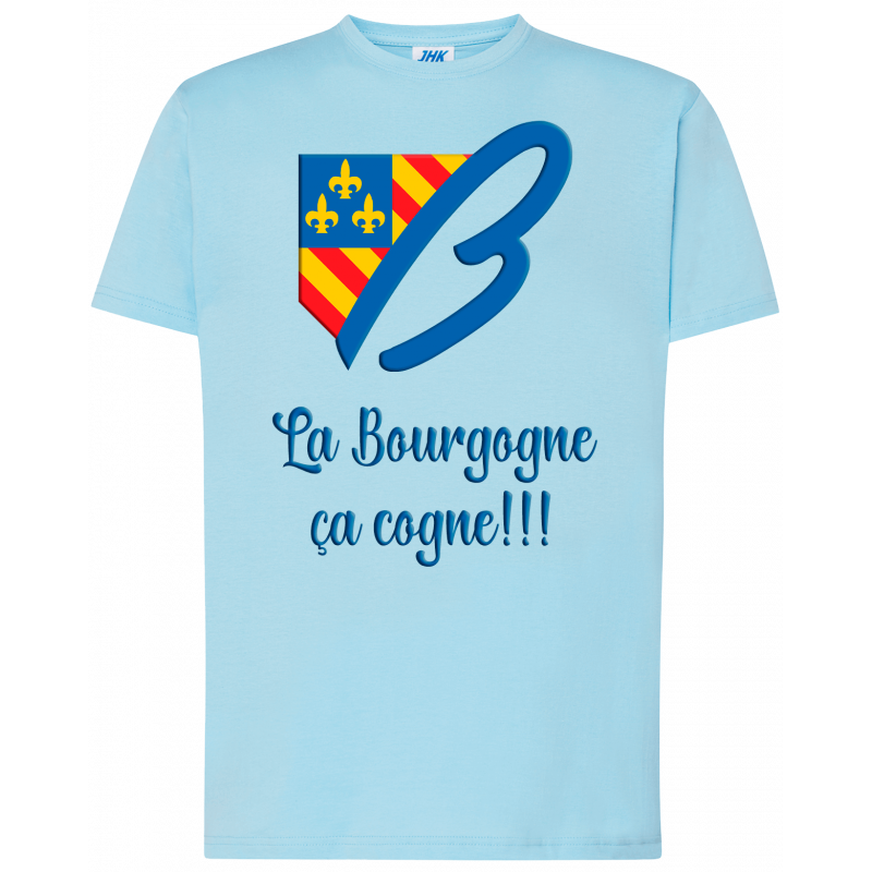 T-shirt premium - La Bourgogne, ça cogne!!!